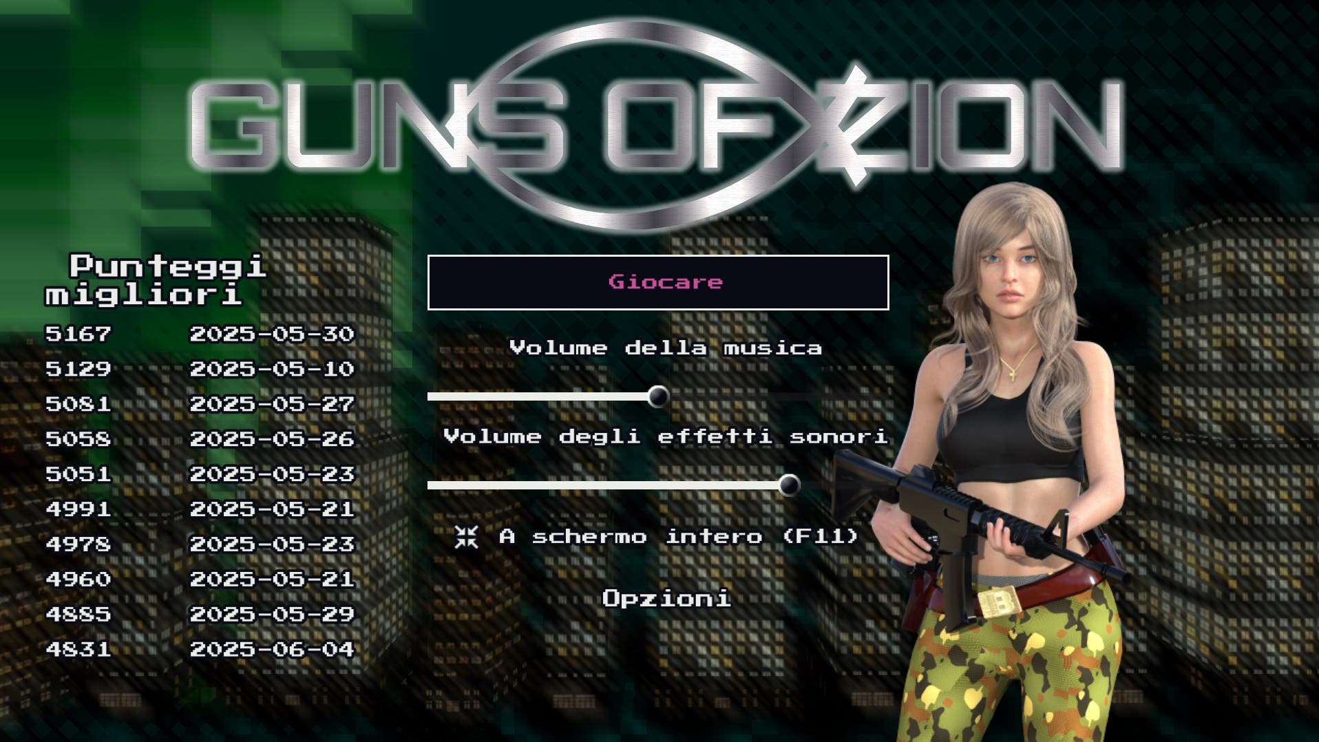 Fucili di Sion screenshot 1